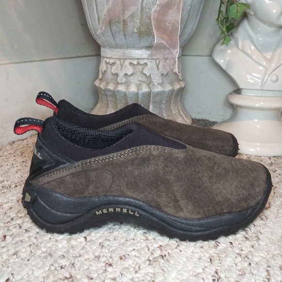 Merrell Shoes - Merrell Orbit Moc Gunsmoke Outdoor/Hiking Shoe